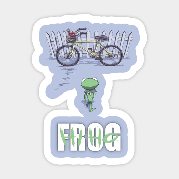 FROG Sticker by otisframpton